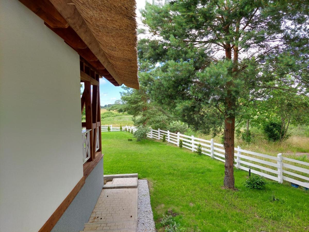Vila Greyowka Dom Kryty Strzecha W Gardna Park Czysta Exteriér fotografie