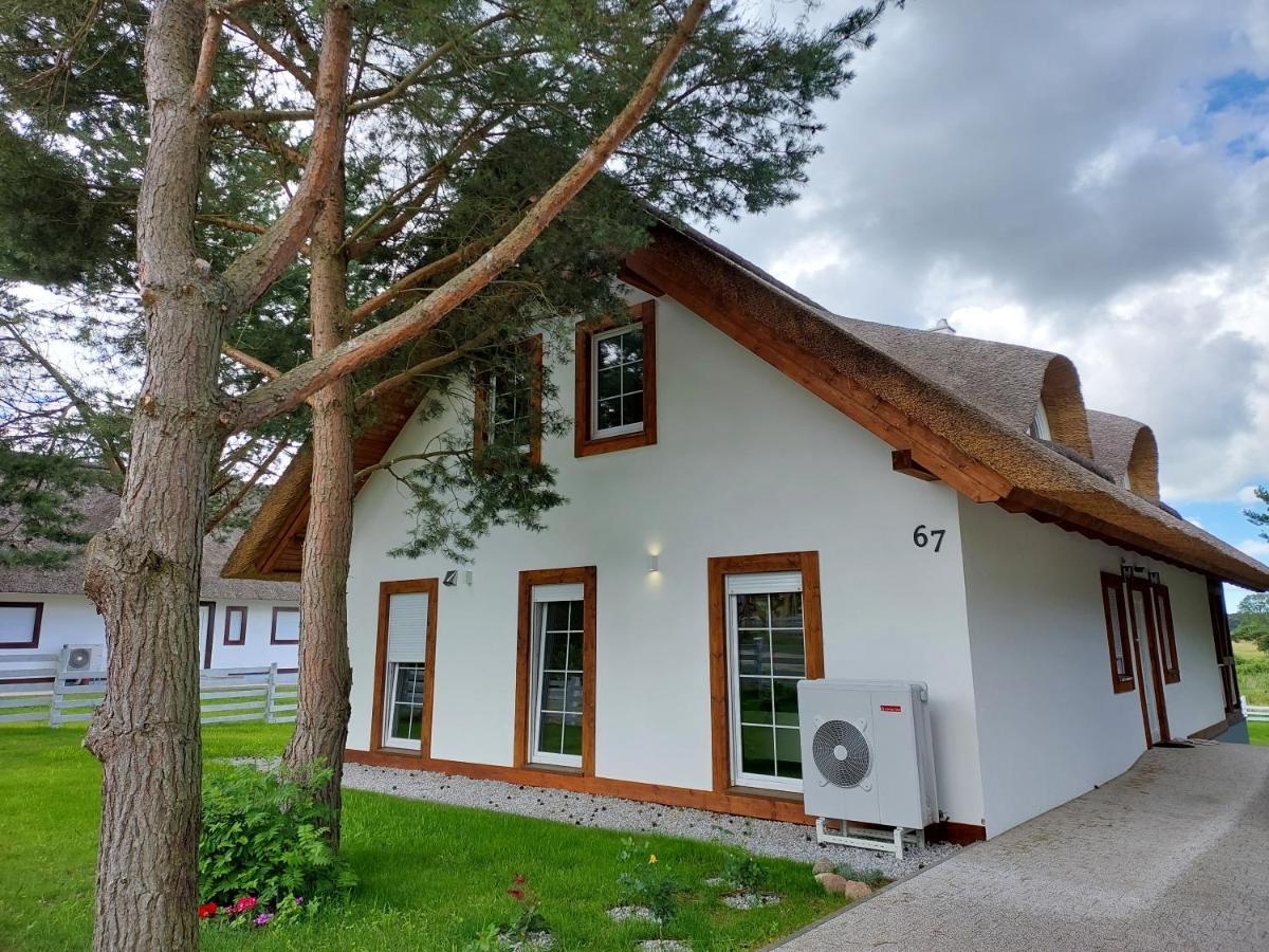Vila Greyowka Dom Kryty Strzecha W Gardna Park Czysta Exteriér fotografie