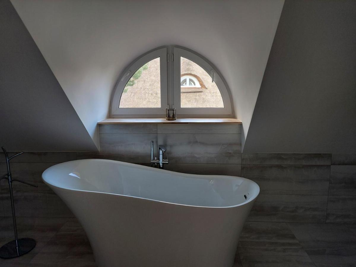 Vila Greyowka Dom Kryty Strzecha W Gardna Park Czysta Exteriér fotografie