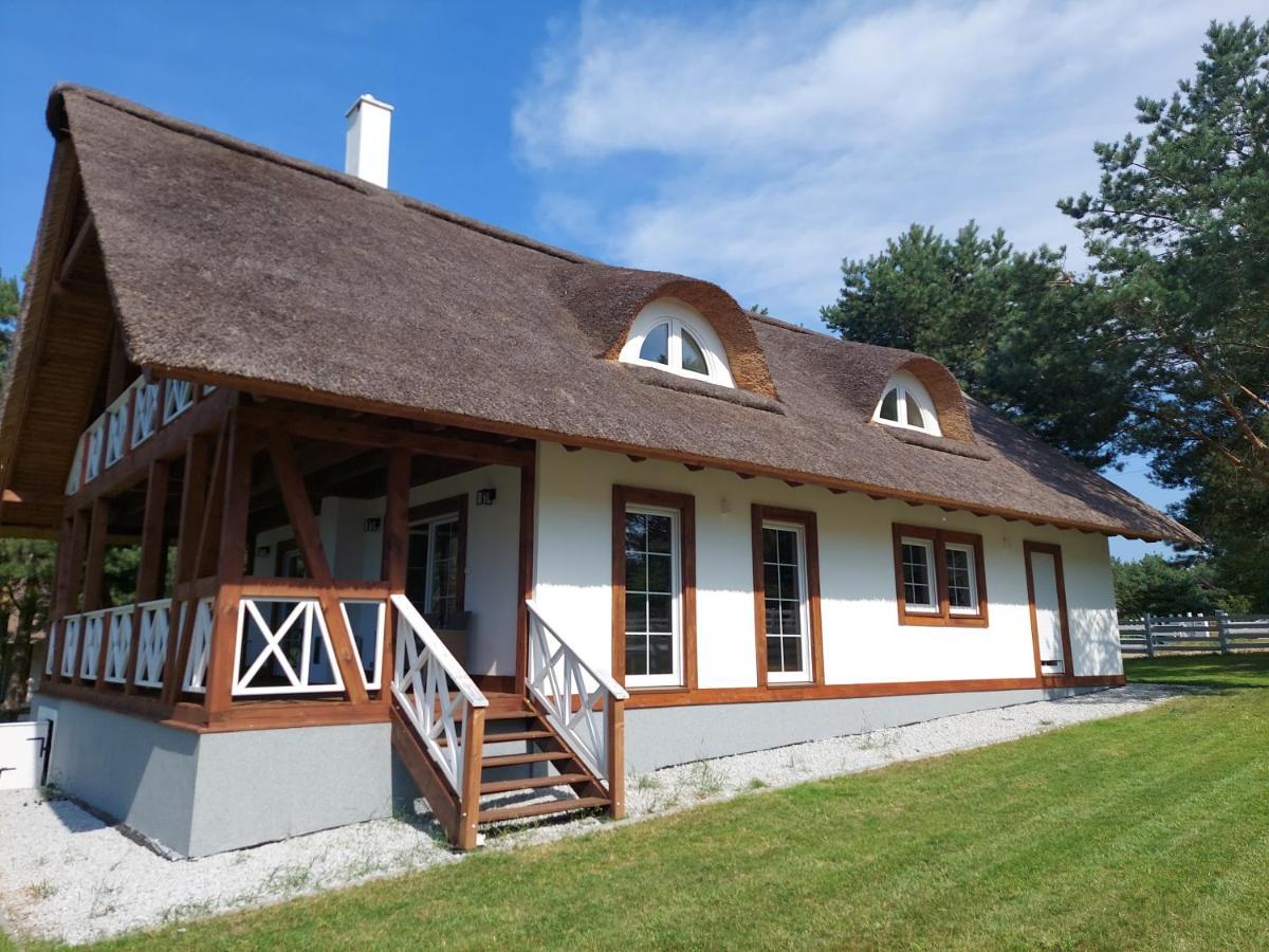 Vila Greyowka Dom Kryty Strzecha W Gardna Park Czysta Exteriér fotografie