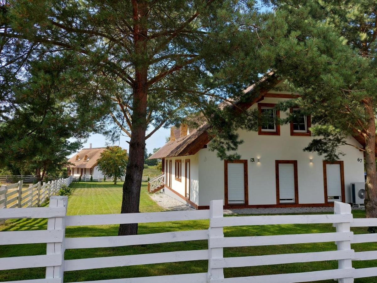 Vila Greyowka Dom Kryty Strzecha W Gardna Park Czysta Exteriér fotografie